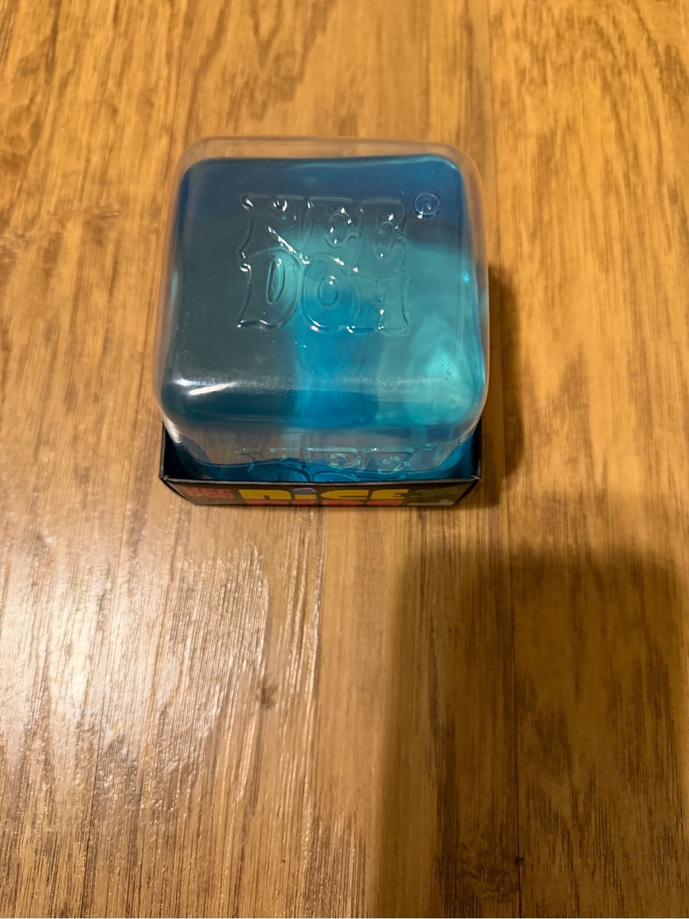 NeeDoh Nice Berg Blue XL Giant Niceberg Solid Squish Cube Brand New Authentic